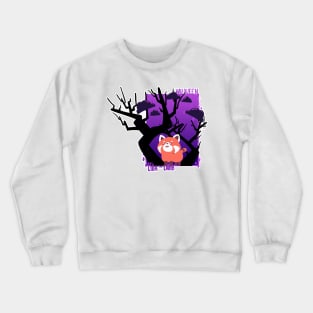 Paco The Redpanda | Halloween | Lilla The Lamb Crewneck Sweatshirt